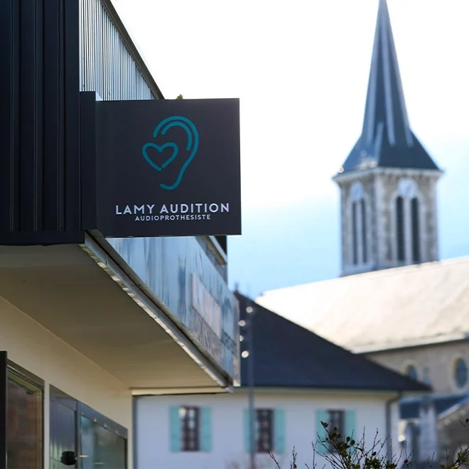 Enseigne Lamy Audition