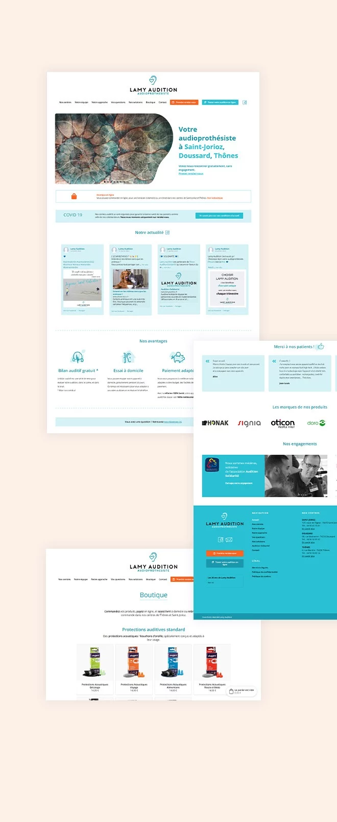 Lamy Audition site web