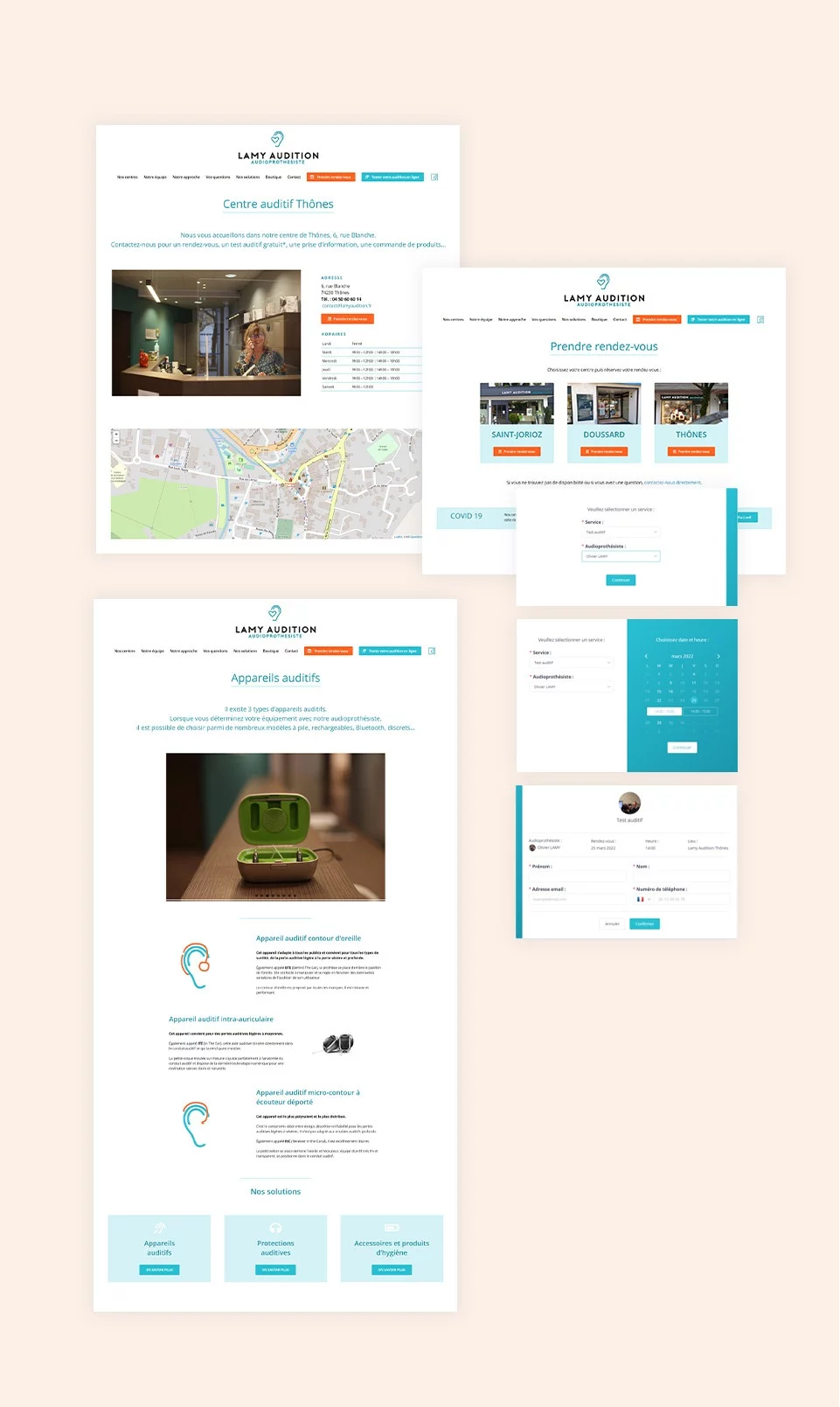Lamy Audition site web