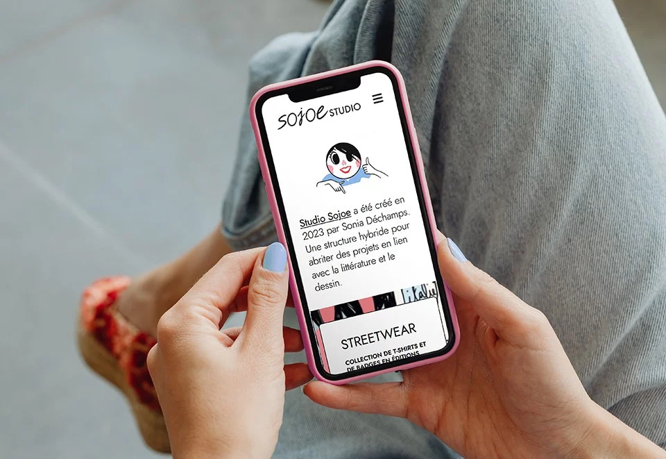 Sojoe mockup mobile
